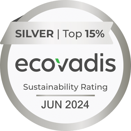 Logo Certification Ecovadis Silver Regimbeau